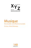 Revue XYZ de la nouvelle, no 140